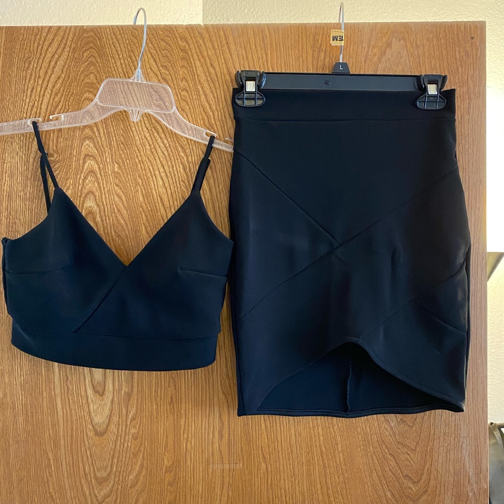 Black Two-Piece Set